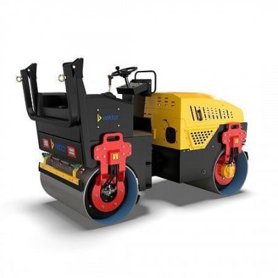 вид модели виброкаток тандемный vektor vrdr-3000