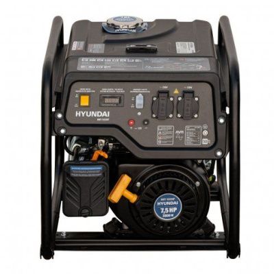 вид модели генератор бензиновый hyundai hhy 5550f