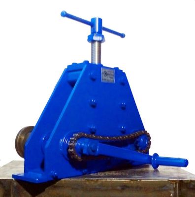 вид модели трубогиб профильной трубы тв-1у ручной