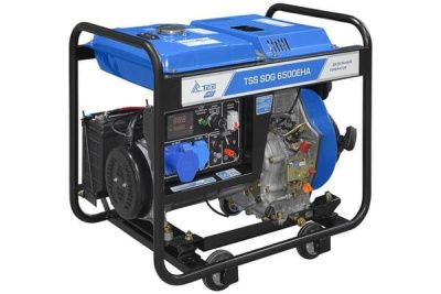 вид модели генератор дизельный tss sdg 6500eha