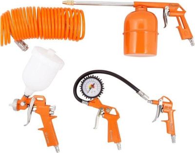 общий вид модели набор пневмоинструмента eland 5 in 1