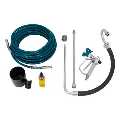 вид модели аппарат окрасочный безвоздушный hamer 595a с пистолетом x-450