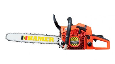 вид модели бензопила hamer forester 3000 (стсs62) с дополнительной цепью