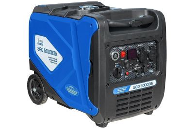 вид модели генератор бензиновый инверторный sgg 5000esi