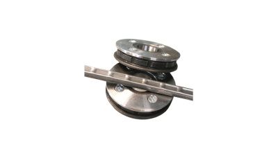 общий вид модели комплект роликов «плитка» на профильную трубу сечением 25х25 мм