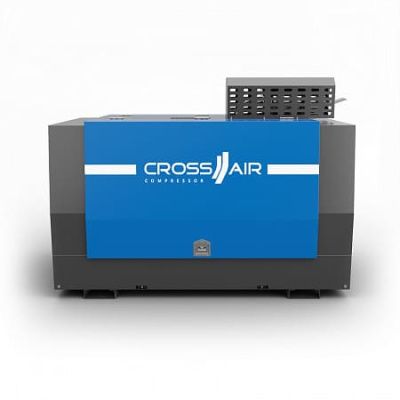 вид модели дизельный стационарный компрессор cross air borey65-10b