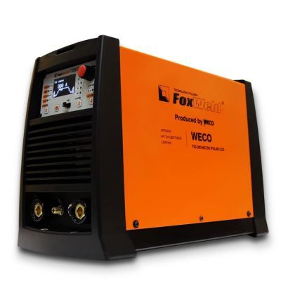 вид модели аппарат аргонодуговой сварки foxweld weco tig 303 ac/dc pulse lcd