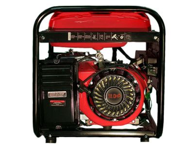 вид модели бензогенератор hamer 10000m