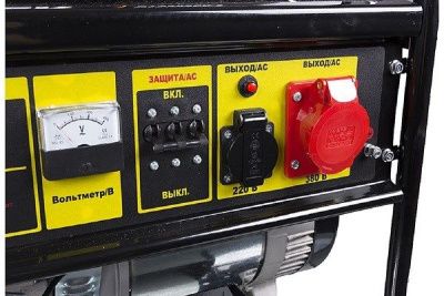 вид модели генератор бензиновый huter dy9500lx-3