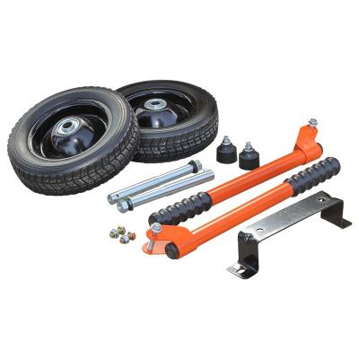 общий вид модели комплект колес и ручка skiper/brado (4.5-6.5 квт)