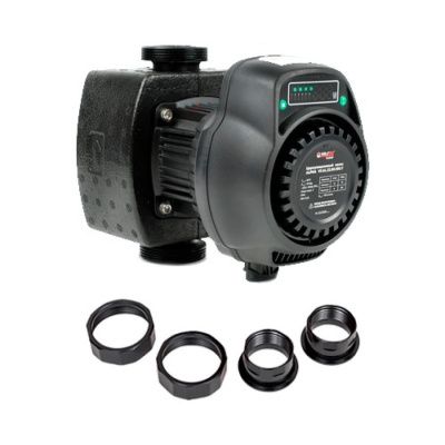 вид модели насос циркуляционный энергоэффективный valfex alpha 32-80 180мм (с гайками и теплоизоляцией)